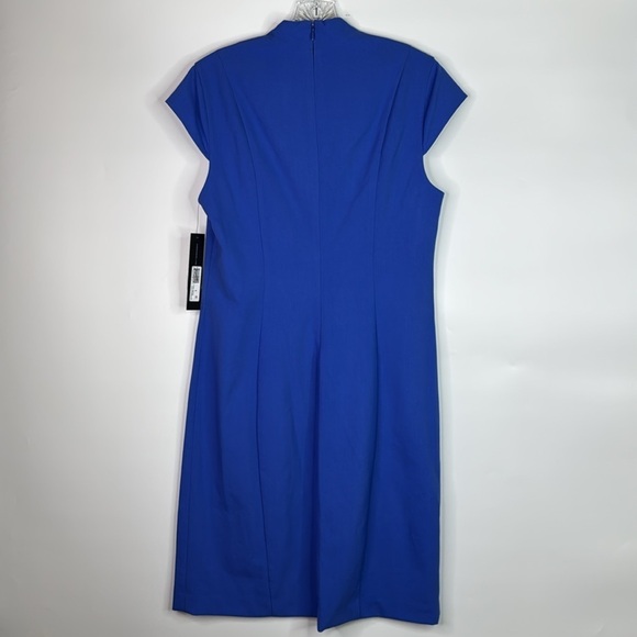 Marc New York By Andrew Mark Blue Bodycon Shift Dress NWT - Picture 4 of 10